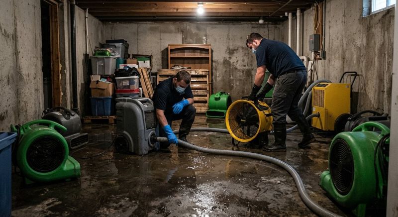 Crawlspace Water Restoration in Wilmington, NC