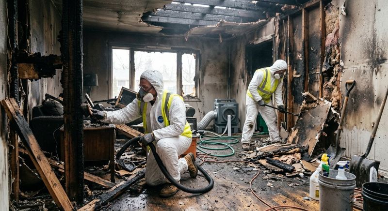 Residential Fire Restoration in Mesa, AZ