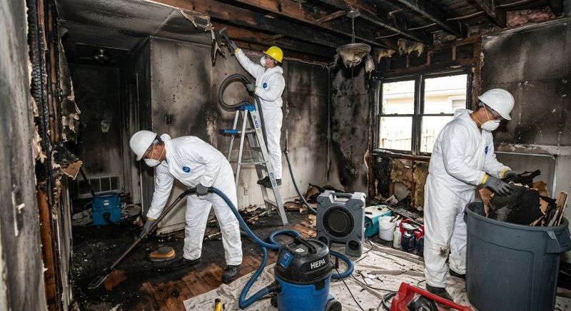 Residential Fire Restoration in Gilbert, AZ