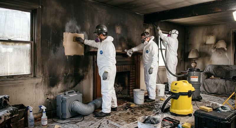Soot Damage Repair in Gilbert, AZ